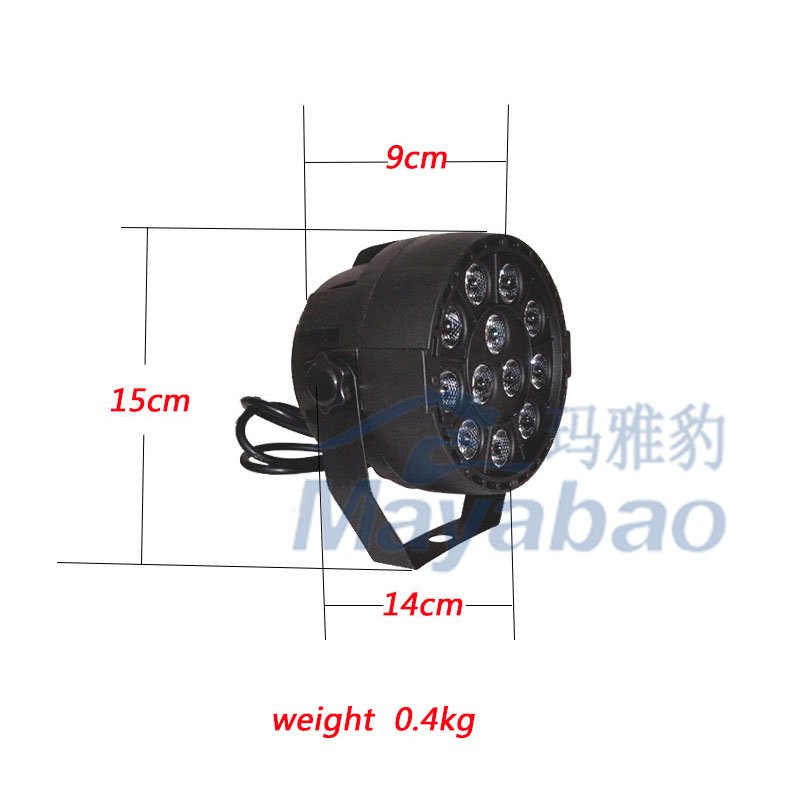mini powered led par can lights MA YA BAO Brand