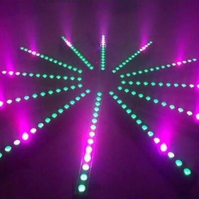 Led 14x10w wash wall light