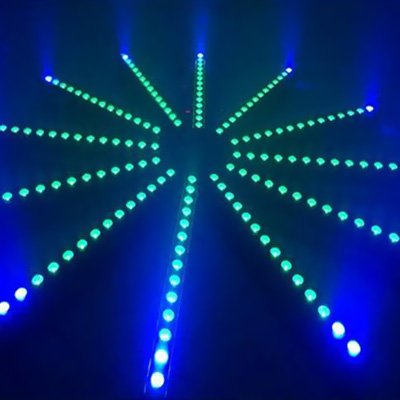 Led 14x10w wash wall light