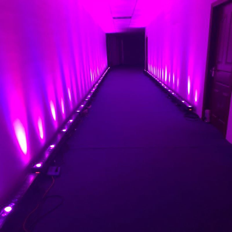 Led 18x10w wash wall light