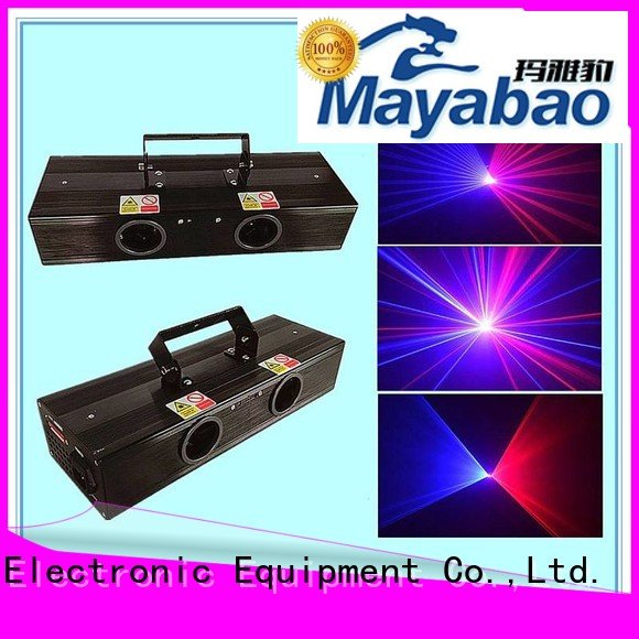 Hot led laser light eyes rgb laser MA YA BAO Brand