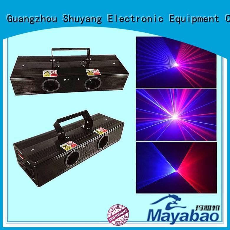 Wholesale color curtain outdoor laser lights MA YA BAO Brand