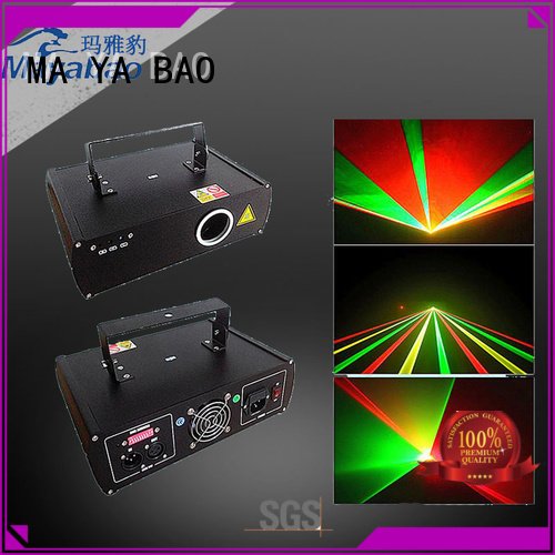 MA YA BAO Brand rgb 50/60HZ red led laser light