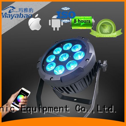 Quality led par can lights MA YA BAO Brand light led par