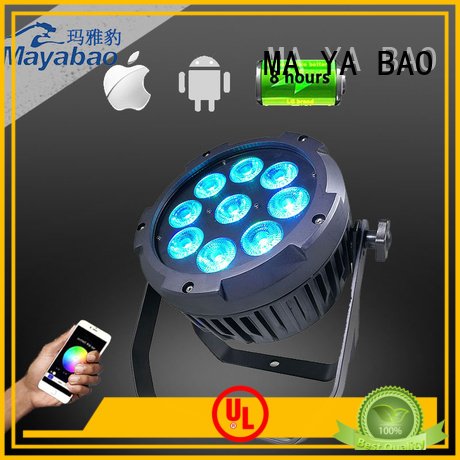 MA YA BAO zoom 18x10 led par powered rgbwa