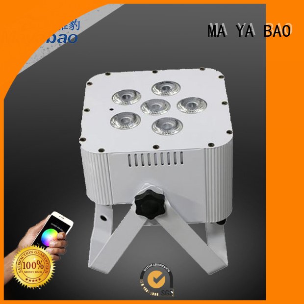 wireless zoom light MA YA BAO led par can lights