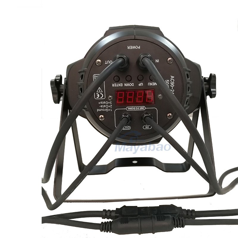 Dj equipment 18x10w quad RGBW led par zoom light led par 18 with motorized zoom