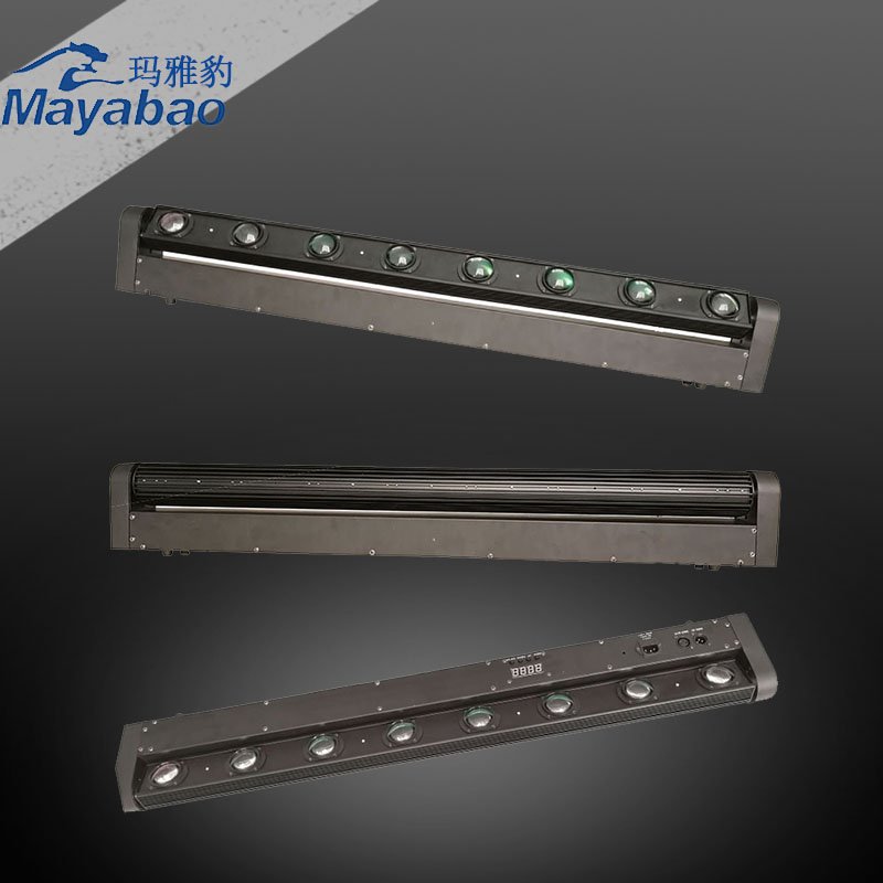 MA YA BAO Quality 8x10w RGBW 4in1 led pixel beam moving bar light moving led bar beam for sale LED Moving Head Light image6