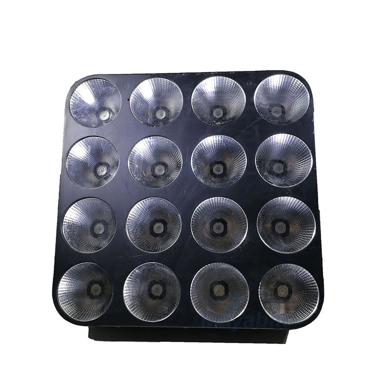 Professional custom 16X30W COB RGB 3in1 led light matrix blinder display