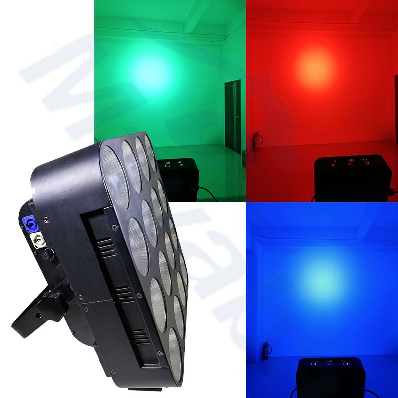 Professional custom 16X30W COB RGB 3in1 led light matrix blinder display