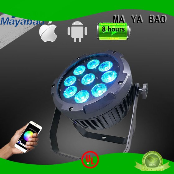 MA YA BAO Brand outdoor rgbw uv led par rgbwa