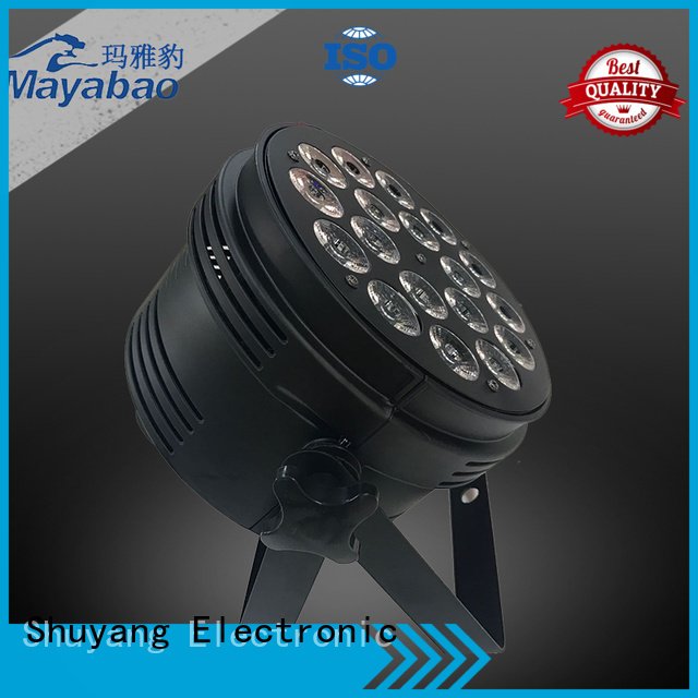 led par can lights 18x10 led par 6x12w MA YA BAO