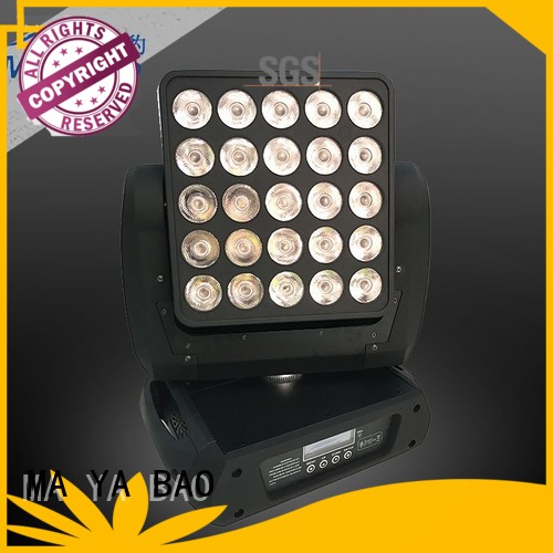 MA YA BAO hot sale led moving head manufacturer for TV studio