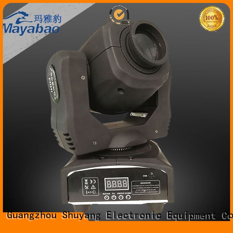 interactive 4eye city led moving head spot MA YA BAO Brand company