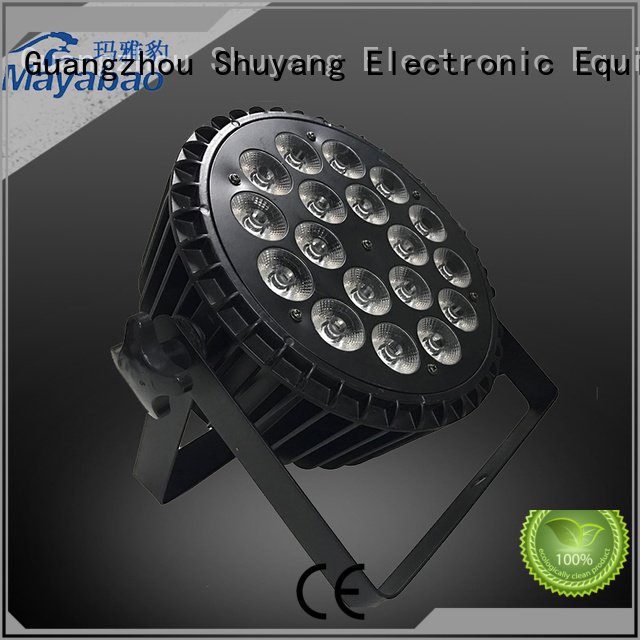 Hot led par can lights 3in1 led par 4in1 MA YA BAO
