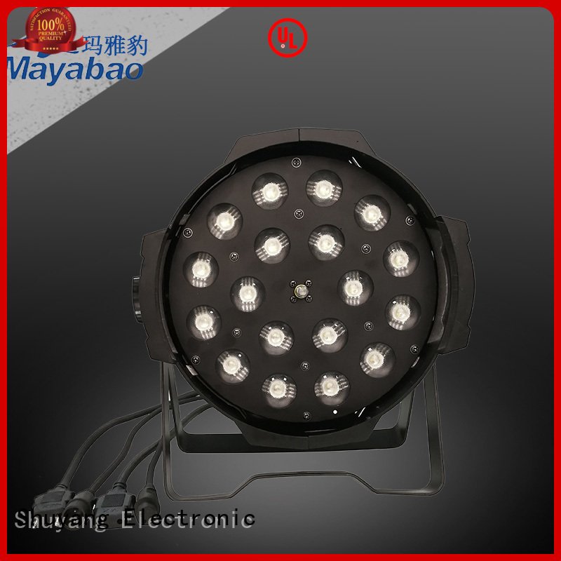 rgbw waterproof MA YA BAO led par can lights