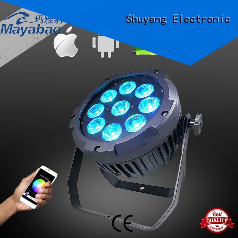 led par can lights quad rgbw MA YA BAO Brand