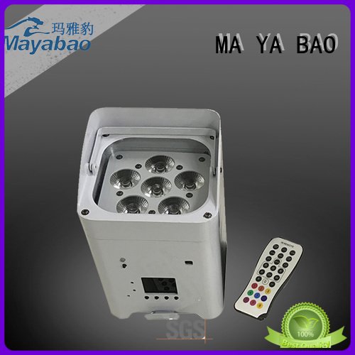mini 200w rechargeable led par can lights MA YA BAO