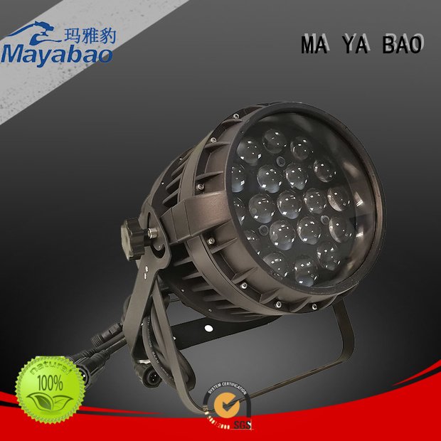 Quality led par can lights MA YA BAO Brand uv led par