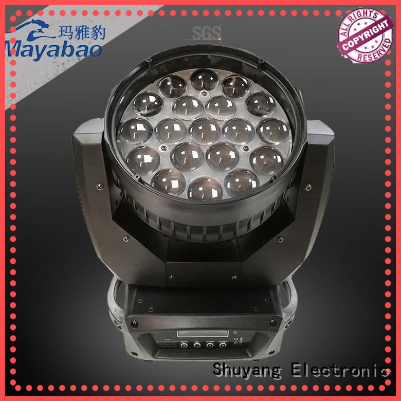 MA YA BAO hot sale led moving head lights manufacturer for stage