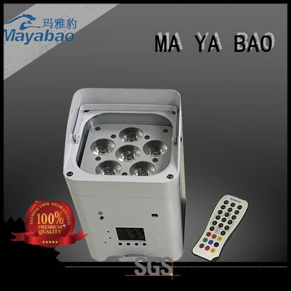 MA YA BAO uv led par 19x15w wireless