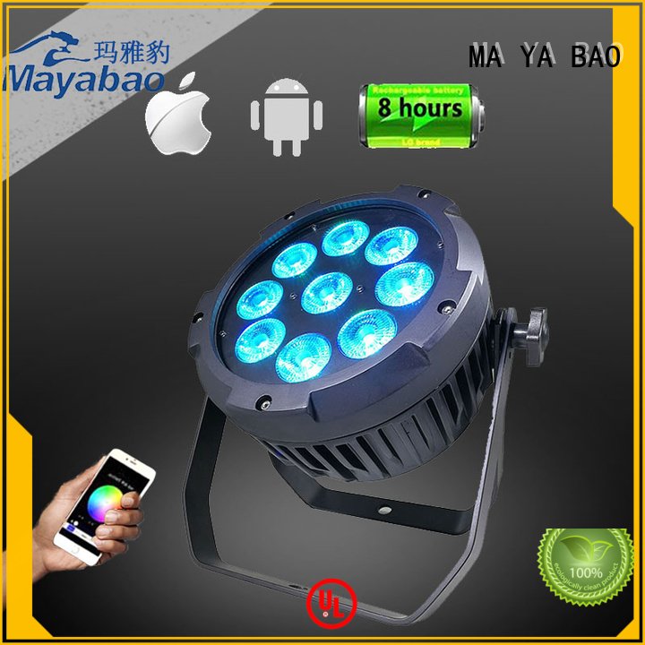 rgbwa led par battery 3in1 MA YA BAO