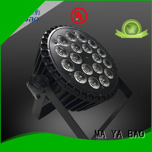 MA YA BAO led par can lights motorized 4in1 wash