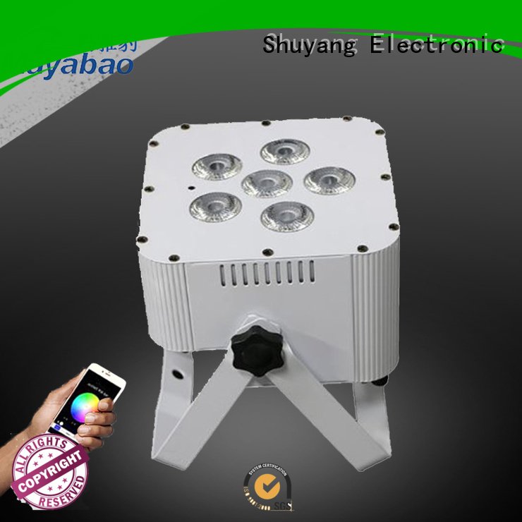 MA YA BAO equipment 6x12w led par rechargeable syc0400