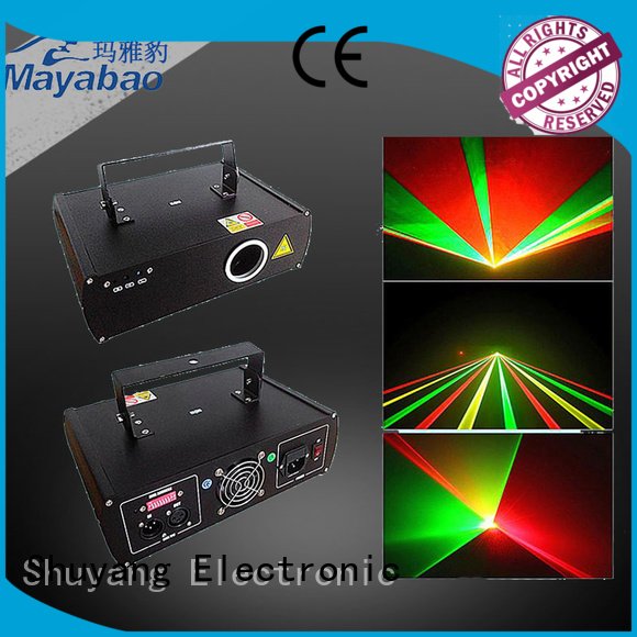 MA YA BAO Brand rgb light red outdoor laser lights full