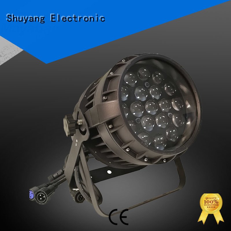 led par can lights rgbw 6x12w motorized MA YA BAO