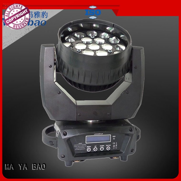 moving head led zoom led moving head spot 6x15w MA YA BAO