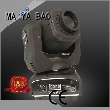 led mini stage lights video for stage MA YA BAO