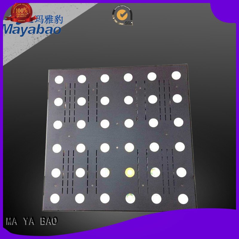 Hot led disco lights online spot stage light logo MA YA BAO