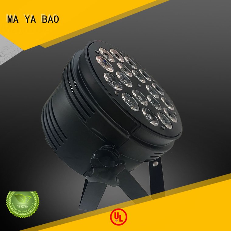 led par can lights quad led 54pcs wireless