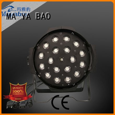MA YA BAO Brand powered rgbw led led par can lights