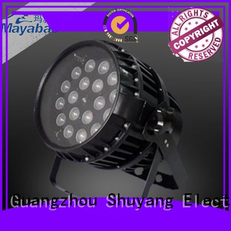 18x10w
 Quality MA YA BAO Brand led par can lights dj
 equipment
 quad