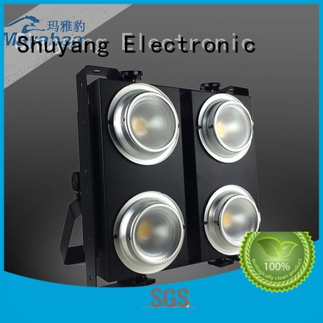 MA YA BAO Brand 4eyes 24x10w led par zoom motorized