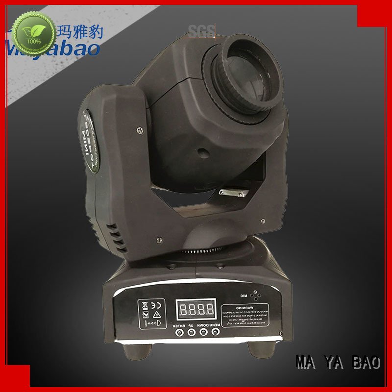MA YA BAO Brand wash sell led moving head spot 6x15w 200w