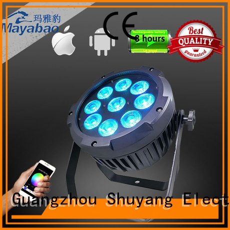 size rgbwa led par can lights MA YA BAO
