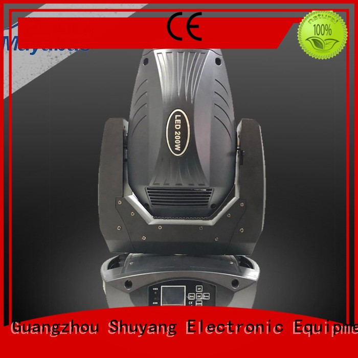dj washer motorized MA YA BAO Brand moving head led factory