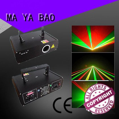 MA YA BAO color red laser led laser light head