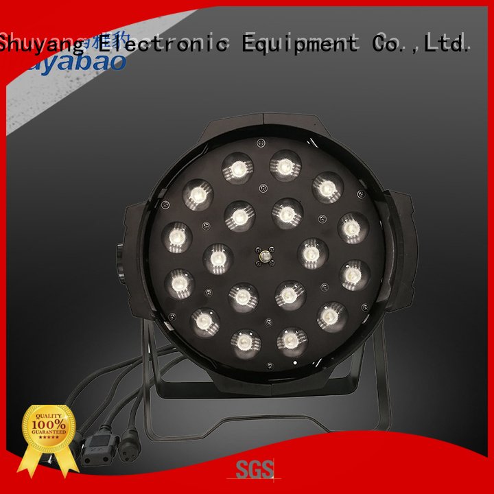 equipment led par rgbw MA YA BAO