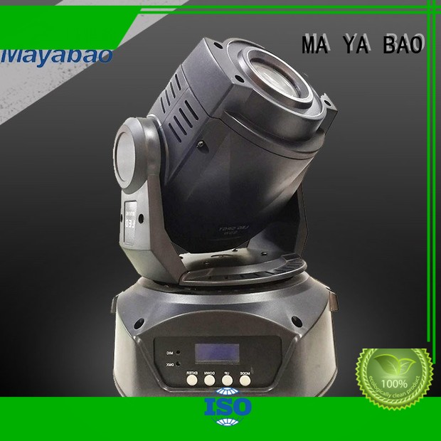 MA YA BAO hot sale mini moving head manufacturer for stage
