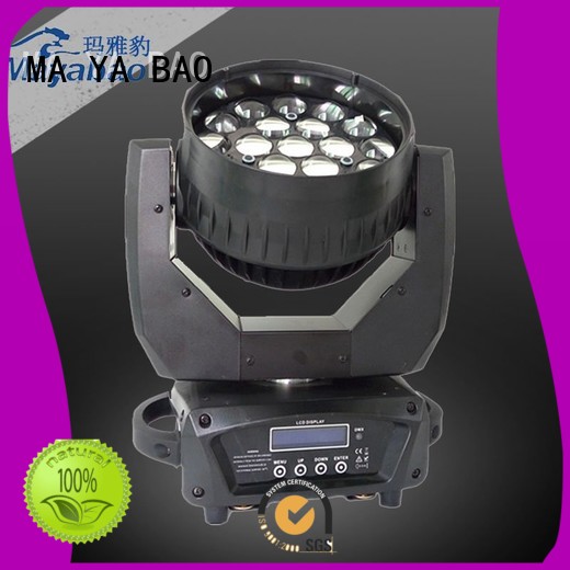 MA YA BAO wth led moving head spot series for opera house