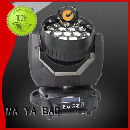 MA YA BAO Brand lightled manual 19x12w moving head led