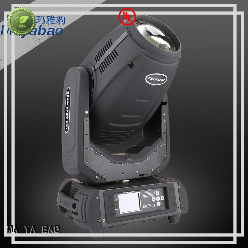 MA YA BAO powered moving head lights manufacturer for event