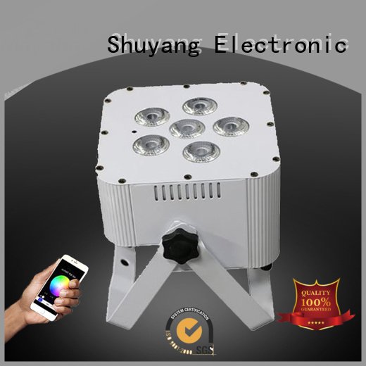 MA YA BAO led par can lights 5in1 size rechargeable