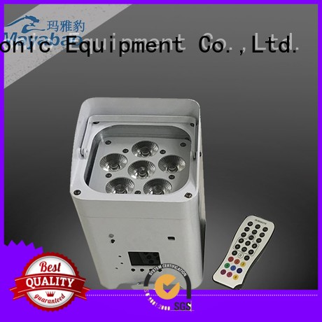 high quality par can lights rechargeable manufacturer for party