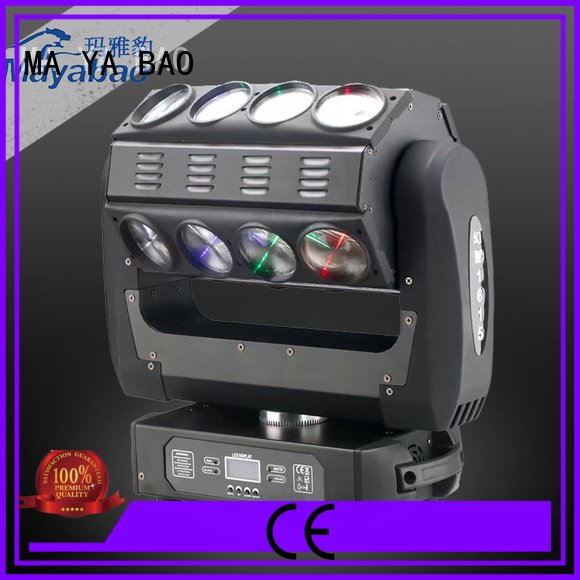 MA YA BAO Brand zoom matrix light led moving head spot wash