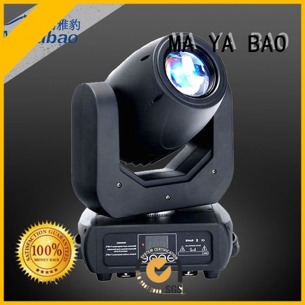 Hot powered led moving head spot green 512 MA YA BAO Brand